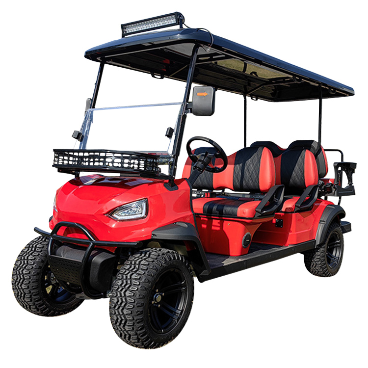 6 seat electric golf cart